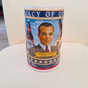 Anheuser-Busch “A Legacy of Quality” Beer Stein 2003 State Convention Aldolphus